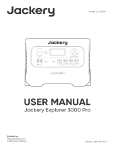 Jackery JE-3000A Manual de usuario