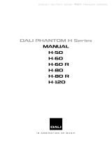 Dali PHANTOM H Series Manual de usuario