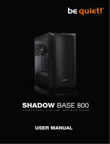 be quiet Shadow Base 800 Manual de usuario