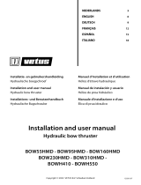 Vetus BOW55HMD Manual de usuario