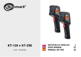 Sonel KT-128 Manual de usuario