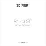 EDIFIER R1700BT Active Speaker Manual de usuario