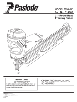 Paslode F350-21 Manual de usuario