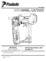 Paslode tG100CSN Manual de usuario