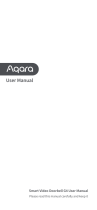 Aqara G4 Smart Video Doorbell Manual de usuario