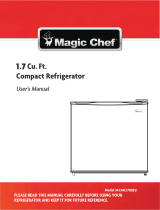 Magic Chef MCAR170SE2 Manual de usuario