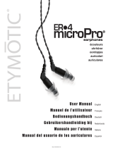Etymotic ER-4 Manual de usuario