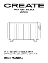 Create WARM SLIM Manual de usuario