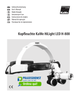 KaWe HiLight LED H-800 Manual de usuario