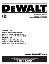 DeWalt DWE46125 Manual de usuario