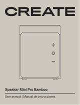 Create Speaker Manual de usuario