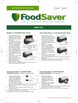 FoodSaver V4400 series Manual de usuario