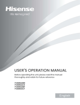 Hisense FV298N4AWE Manual de usuario