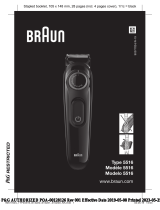 Braun Type 5516 Manual de usuario