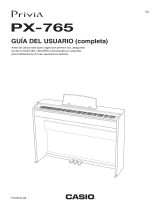 Casio PX-765UPD Manual de usuario
