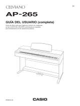 Casio AP-265UPD Manual de usuario