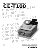 Casio CE-T100 Manual de usuario