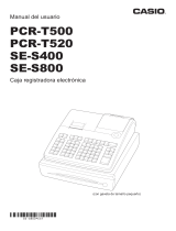 Casio PCR-T520 Manual de usuario