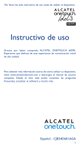 Alcatel 6039S Manual de usuario