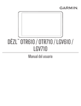 Garmin Dezl OTR-610 Manual de usuario