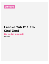 Lenovo Tab P11 Pro 2a Generación Manual de usuario