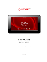 Leotec L-Pad Pulsar S Manual de usuario