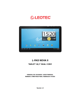 Leotec L-PAD AURORA Manual de usuario