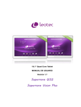 Leotec L-Pad Vision Plus LE-TAB1030 Manual de usuario