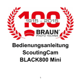 Braun Scouting Cam Black 800 Mini Manual de usuario