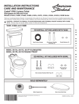 American Standard 215FC104.020 Guía de instalación