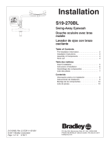 Bradley Corporation S19-270BL Guía de instalación