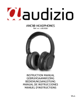 audizio ANC110 Headphones El manual del propietario