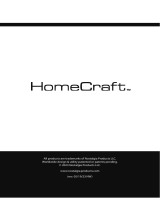 HomeCraft HCBRT5SERIES Manual de usuario