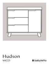 Babyletto Hudson 3-Drawer Changer Dresser Manual de usuario