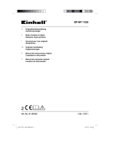Einhell Blue 41.404.80 Instrucciones de operación