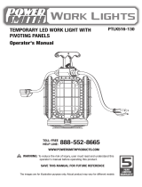 PowerSmith LED Light Manual de usuario