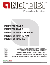 La Nordica Inserto 70 H49 4.0 - Ventilato Manual de usuario