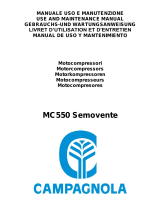 CAMPAGNOLA MC 550 El manual del propietario