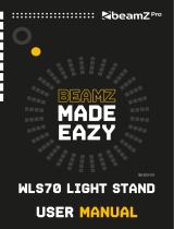 Beamz Pro WLS70 Manual de usuario