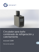 Grant Instruments ecocool Refrigerated Circulating Baths Manual de usuario