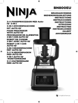 Ninja 3-IN-1 BN800EU FOODPROCESSOR Manual de usuario