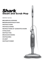 Shark S6002 DAMPMOPP, BLÅ El manual del propietario