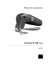 Trumpf TruTool S 160 (1A1) Manual de usuario