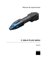 Trumpf C 200-0 PLUS AKKU Manual de usuario