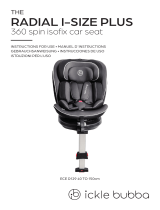 ickle bubba Radial 360 Car Seat Guía del usuario
