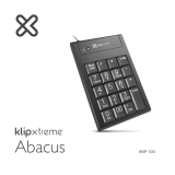 Klip Xtreme KNP-100 El manual del propietario