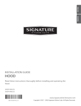 Signature Kitchen Suite SKSCH3601S Guía de instalación