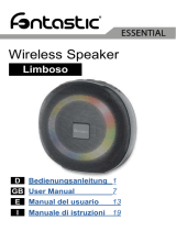 fontastic 260520 Limboso Wireless Speaker Manual de usuario