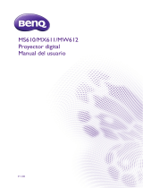 BenQ MX611 Manual de usuario
