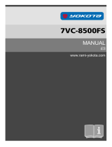 Yokota 7VC-8500FS El manual del propietario